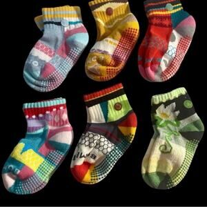 Disney Bombas X Toddler gripper socks in tube 5-8.5 nwt